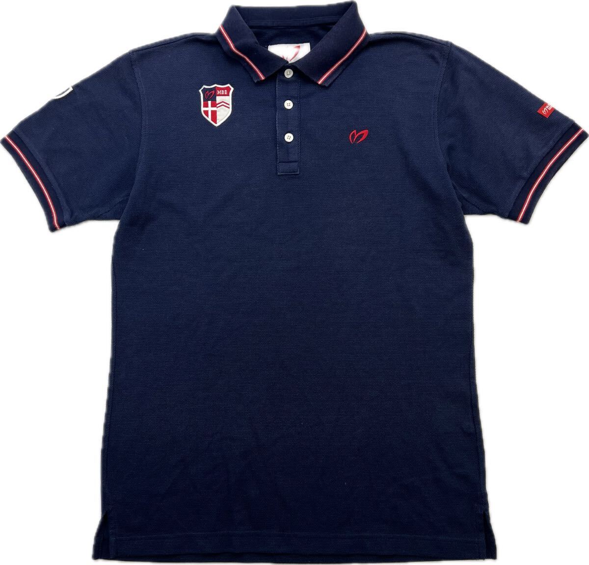 MASTER BUNNY EDITION * Golf shirt polo-shirt with short sleeves navy 4 sport Golf dressing up popular Pearly Gates master ba knee #B376