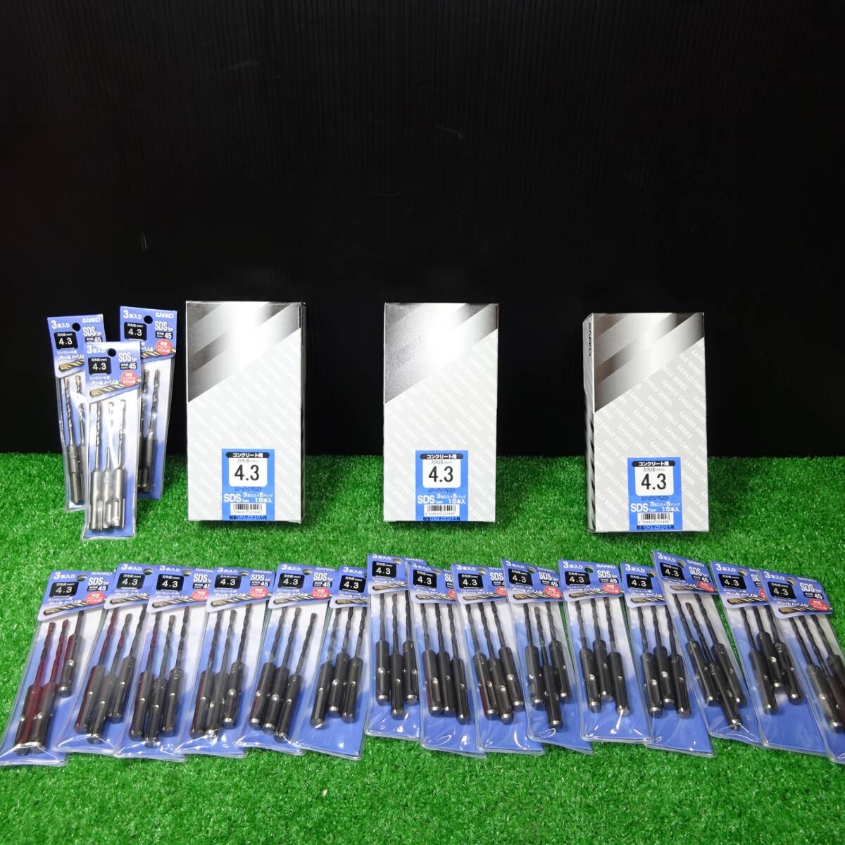【未使用品(未開封)】サンコーテクノ オールドリルSDS トクトクパックシリーズ 　3本入り×18個　合計54本まとめ　　【岩槻店】