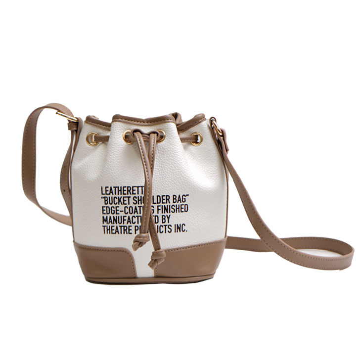 CL220911【02.ホワイト】“PANFELD” BUCKET SHOULDER BAG-S- ショルダーバッグ [THEATRE PRODUCTS][シアタープロダクツ]