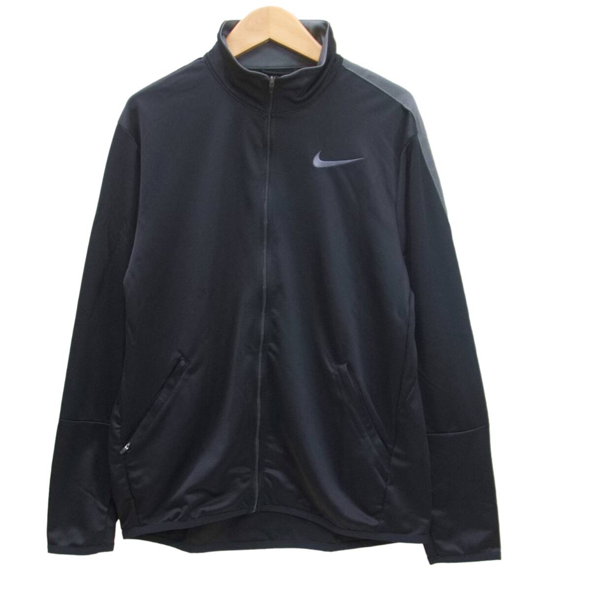 即決 ナイキ ドライフィット ジャージ ジャケット BLK/XLサイズ 即決 ナイキ ドライフィット ジャージ ジャケット BLK/XLサイズ