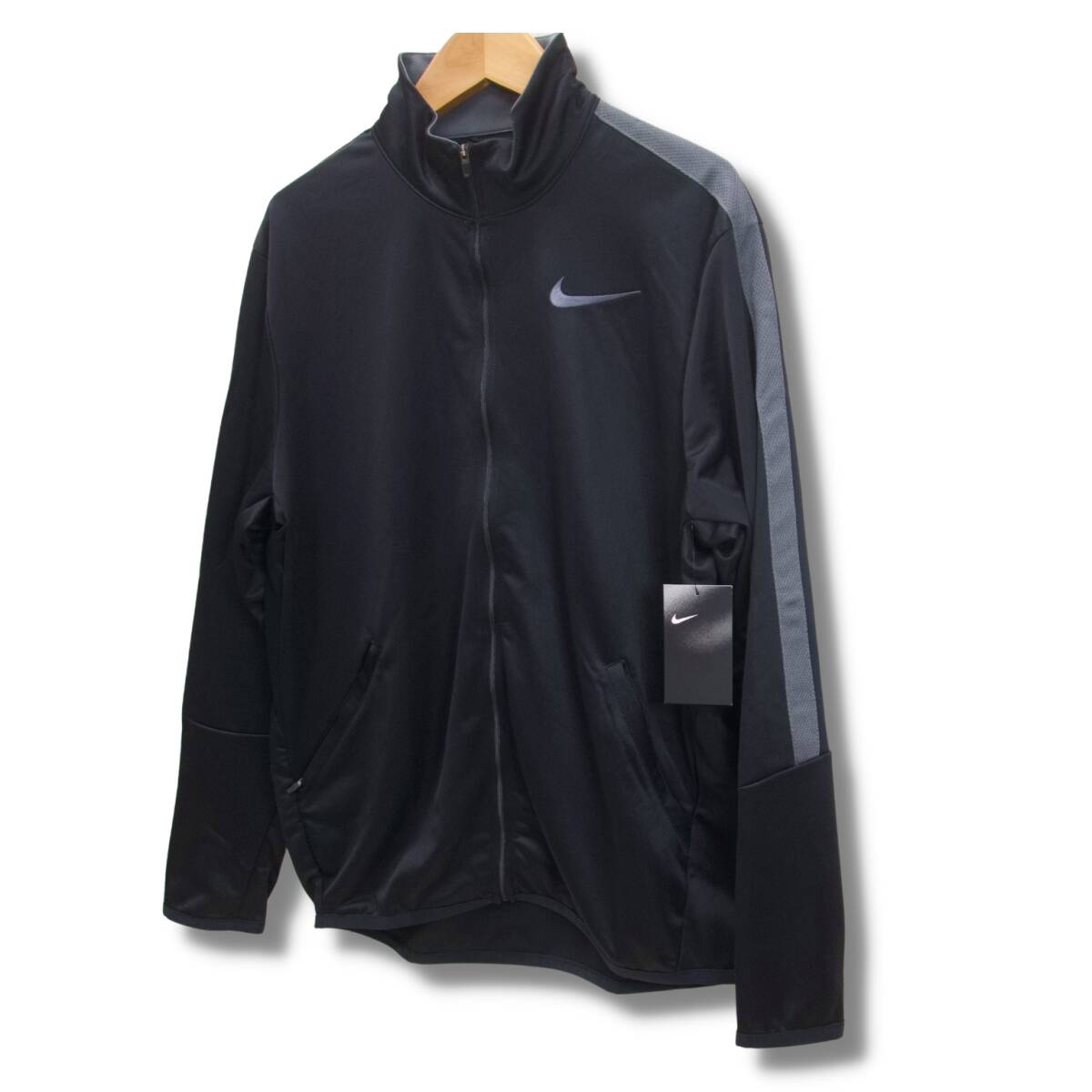 即決 ナイキ ドライフィット ジャージ ジャケット BLK/XLサイズ 即決 ナイキ ドライフィット ジャージ ジャケット BLK/XLサイズ