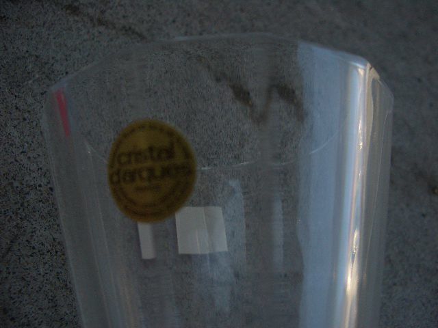 【1000円～】cristal darques クリスタルダルク　フランス　ペアグラス　シャンパングラス　ワイングラス/157_画像6