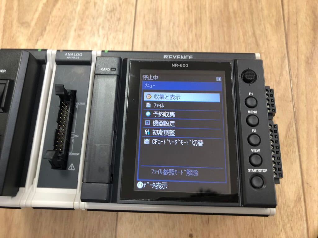 中古美品KEYENCEキーエンス NR-600 NR-U60 NR-HA08 正規品動作 中古美品KEYENCEキーエンス NR-600 NR-U60 NR-HA08 正規品動作