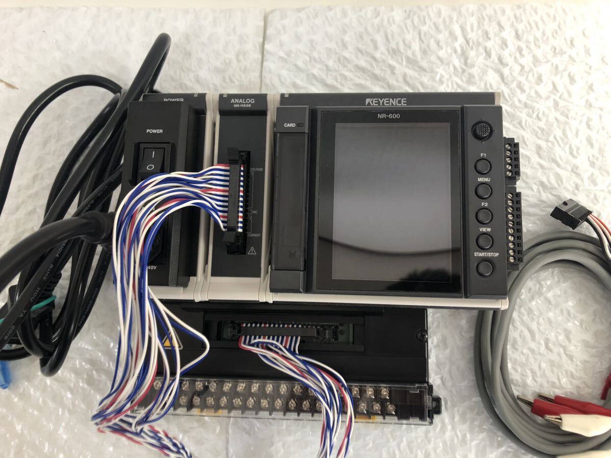 中古美品KEYENCEキーエンス NR-600 NR-U60 NR-HA08 正規品動作 中古美品KEYENCEキーエンス NR-600 NR-U60 NR-HA08 正規品動作