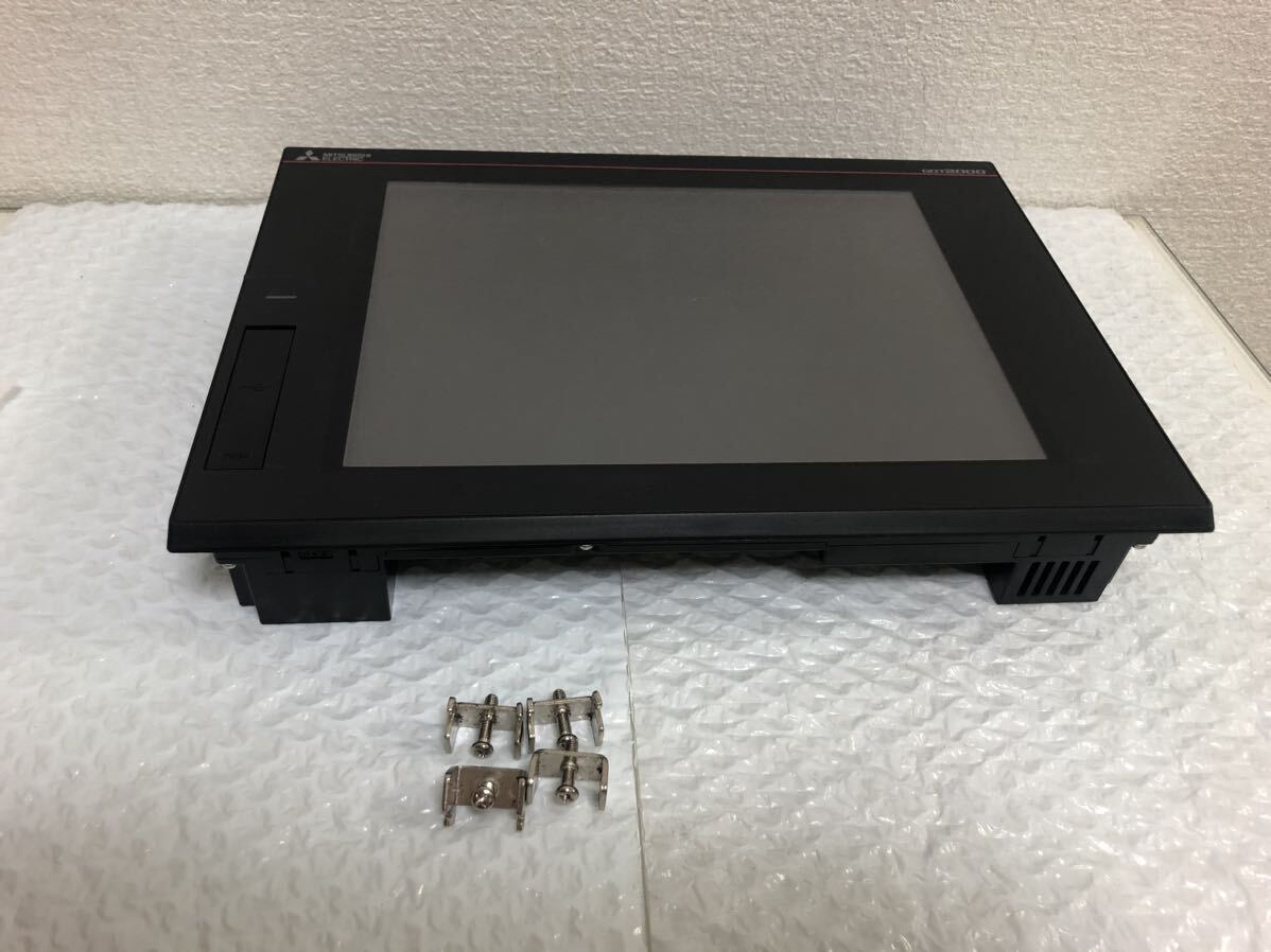 中古美品2020年製三菱電機GT2710-STBA取付金具付き (動作確認 中古美品2020年製三菱電機GT2710-STBA取付金具付き (動作確認