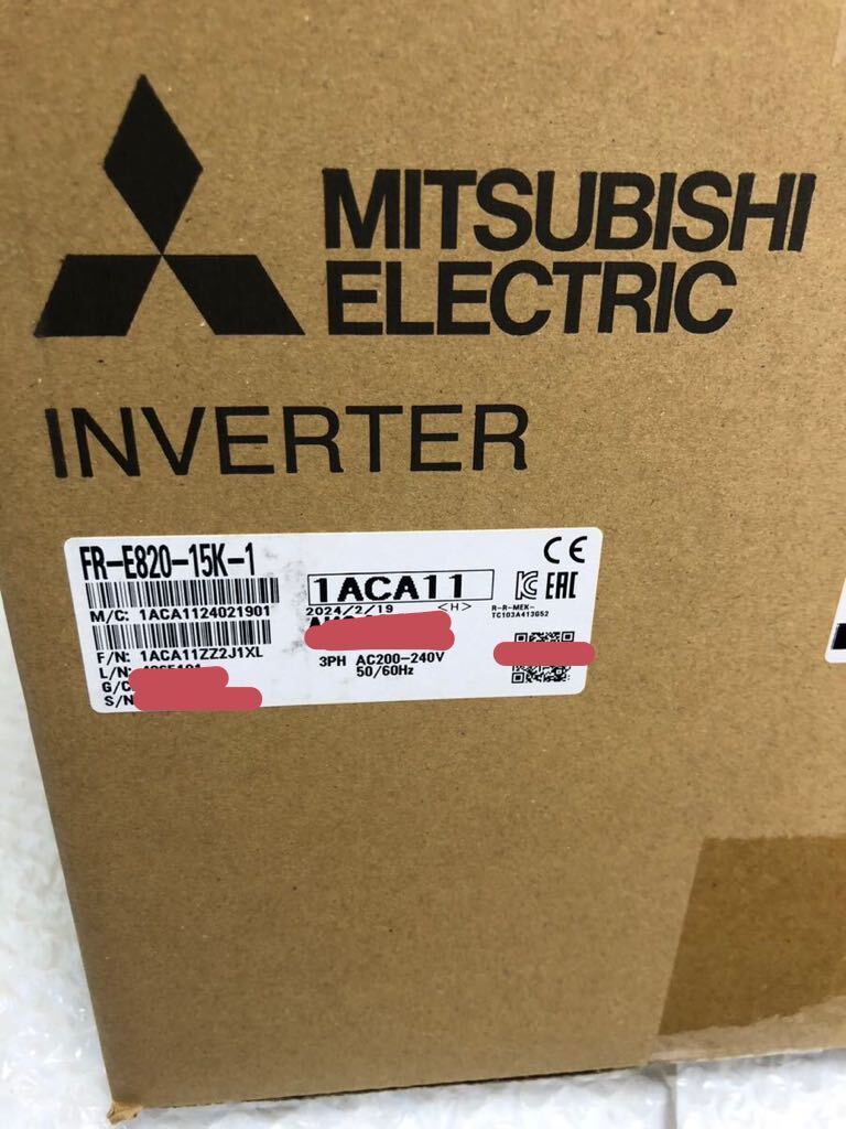 新品未開封2024年製三菱電機 FR-E820-15K-1正規品動作保証 国内 新品未開封2024年製三菱電機 FR-E820-15K-1正規品動作保証 国内