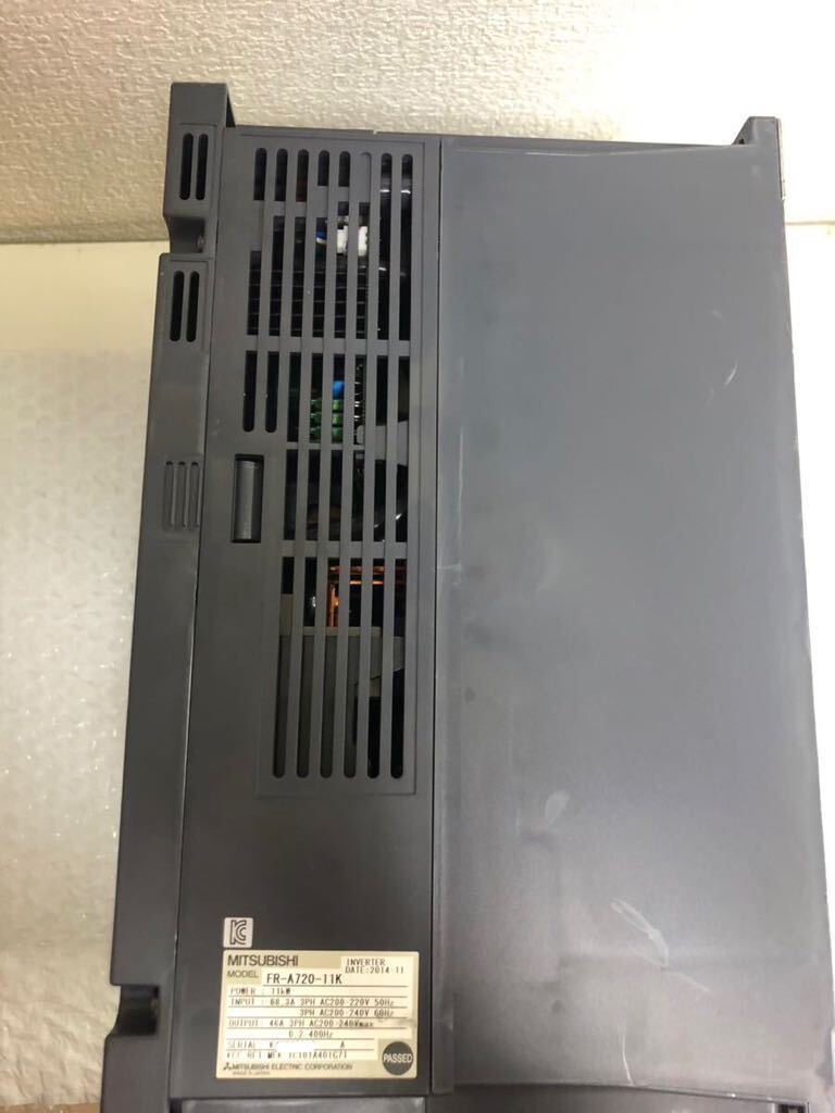中古美品(動作確認済み)三菱電機 MITSUBISHI インバーター FR 中古美品(動作確認済み)三菱電機 MITSUBISHI インバーター FR