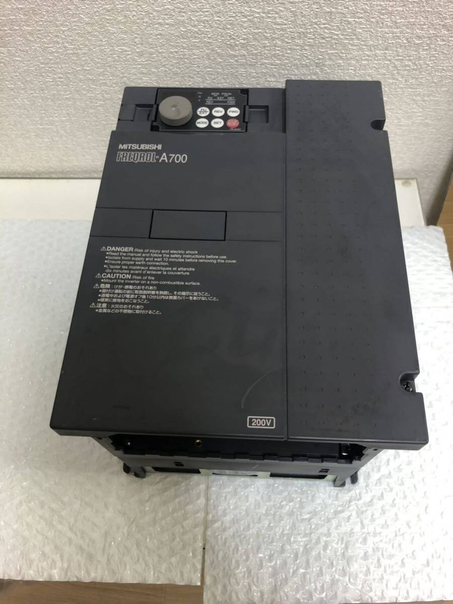 中古美品(動作確認済み)三菱電機 MITSUBISHI インバーター FR 中古美品(動作確認済み)三菱電機 MITSUBISHI インバーター FR