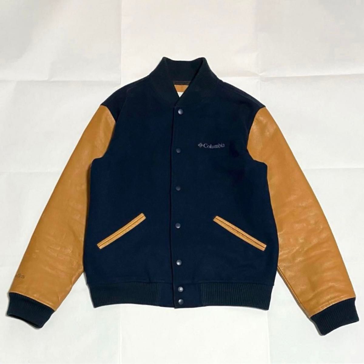 希少】Columbia×Keith Haring コラボスタジャン 牛革レザー 希少】Columbia×Keith Haring コラボスタジャン 牛革レザー