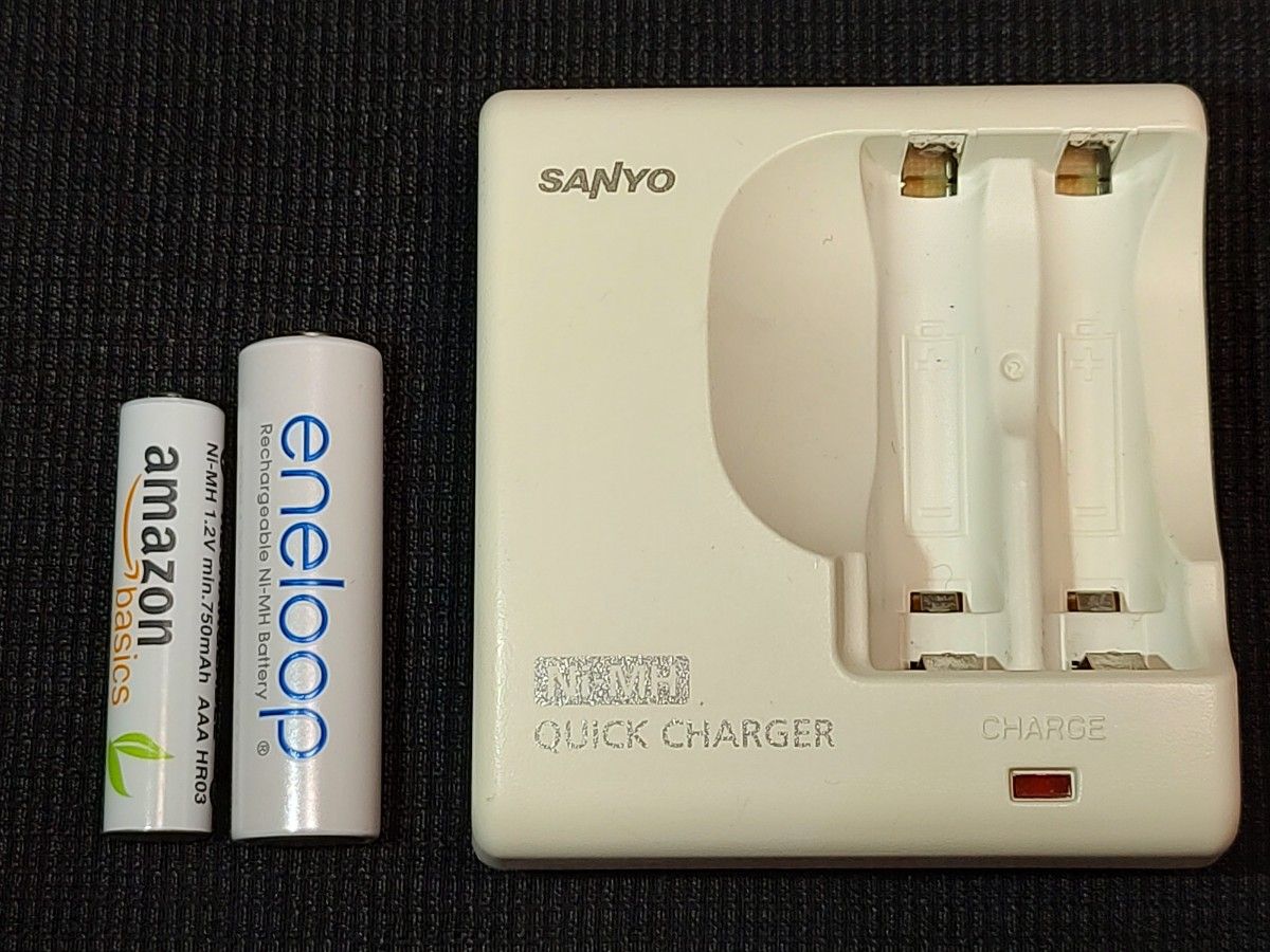 SANYO 急速充電器 SANYO 単3形 エネループ amazon basics 単4形 SANYO 急速充電器 SANYO 単3形 エネループ amazon basics 単4形