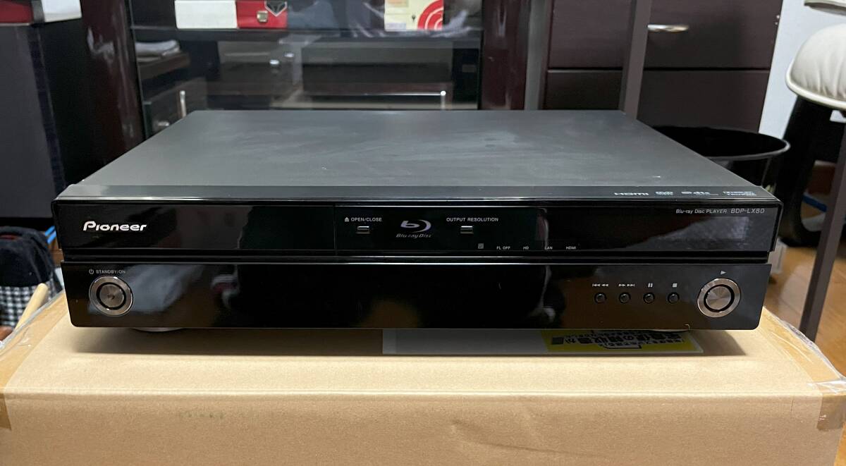 Pioneer BDP-LX80 ブルーレイディスクプレーヤー リモコン付き パイオニア Pioneer BDP-LX80 ブルーレイディスクプレーヤー リモコン付き パイオニア