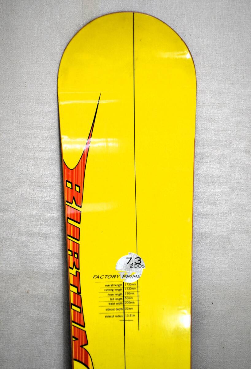 Yahoo!オークション - BURTON FACTORY PRIME 173cm 7.3 ウエスト Yahoo!オークション - BURTON FACTORY PRIME 173cm 7.3 ウエスト