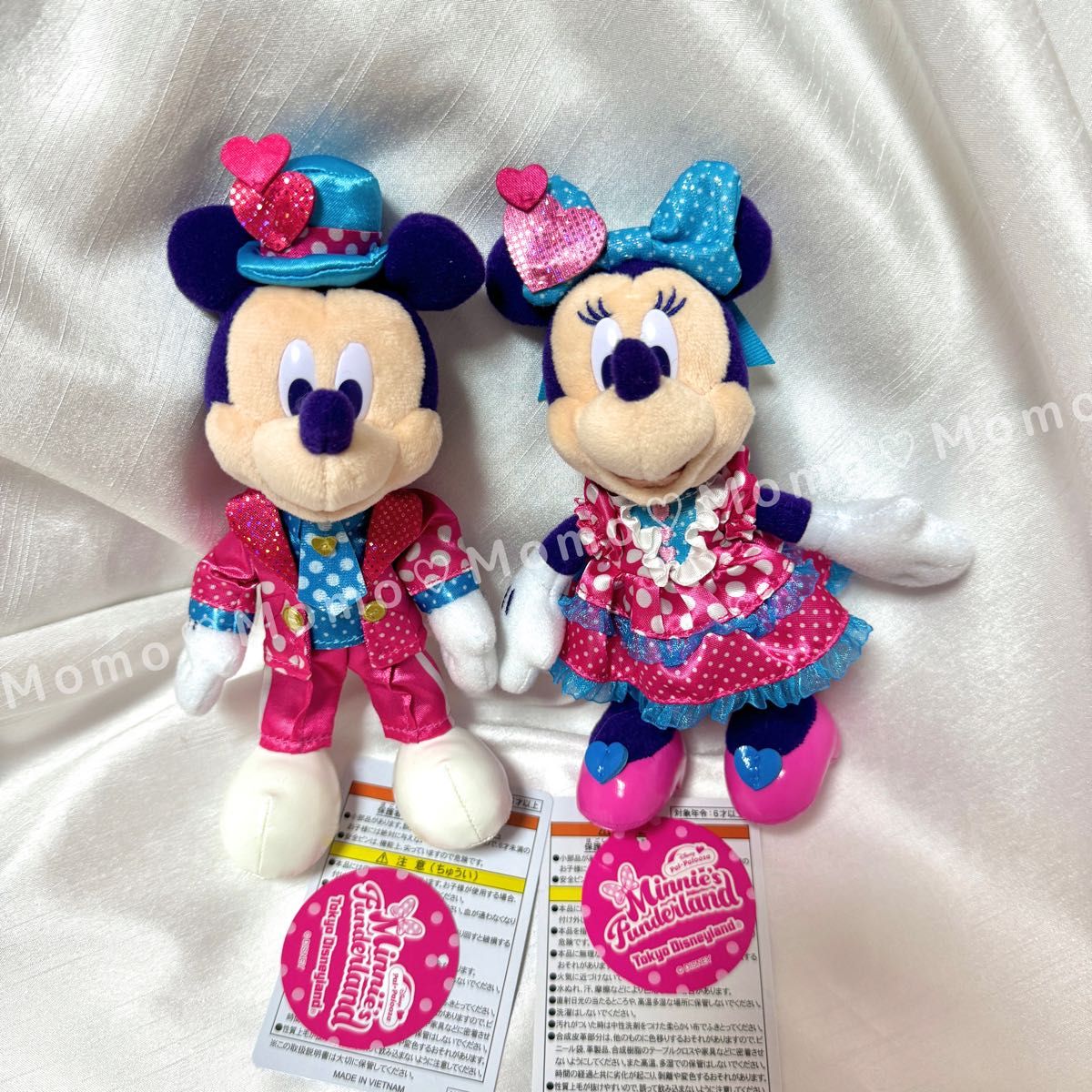 パルパルーザ ぬいぐるみバッジ ミッキーミニー ミニファン パルパルーザ ぬいぐるみバッジ ミッキーミニー ミニファン
