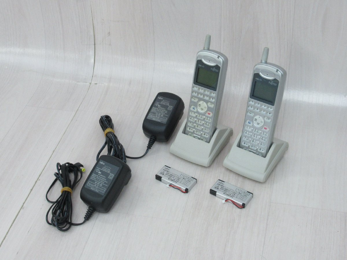 △富士通 FC741E1 2台セット D-station PHS-E1 保証有 YK 135 △富士通 FC741E1 2台セット D-station PHS-E1 保証有 YK 135