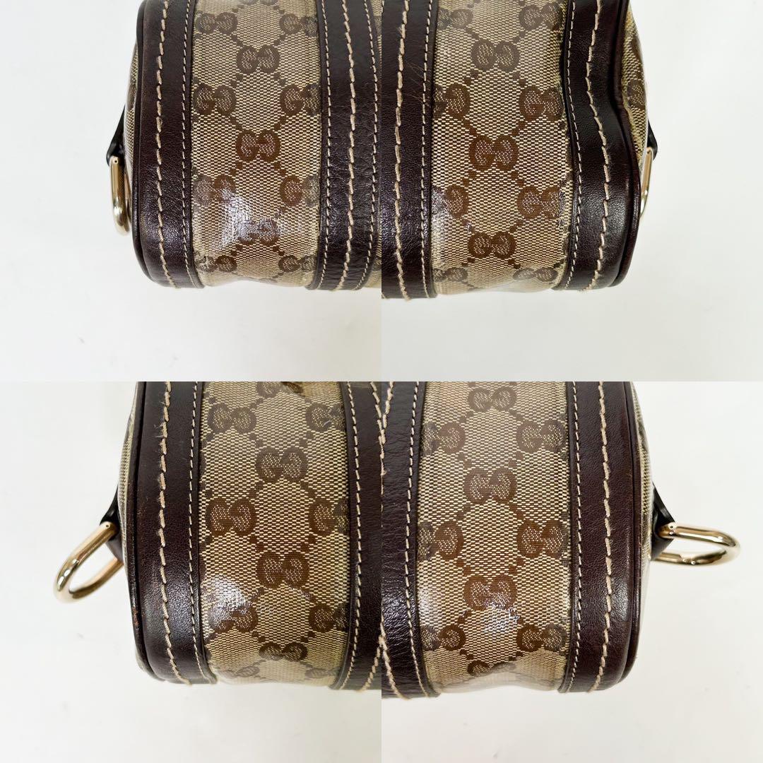 美品・希少モデル GUCCI グッチ ハンドバッグ ミニボストン 美品・希少モデル GUCCI グッチ ハンドバッグ ミニボストン
