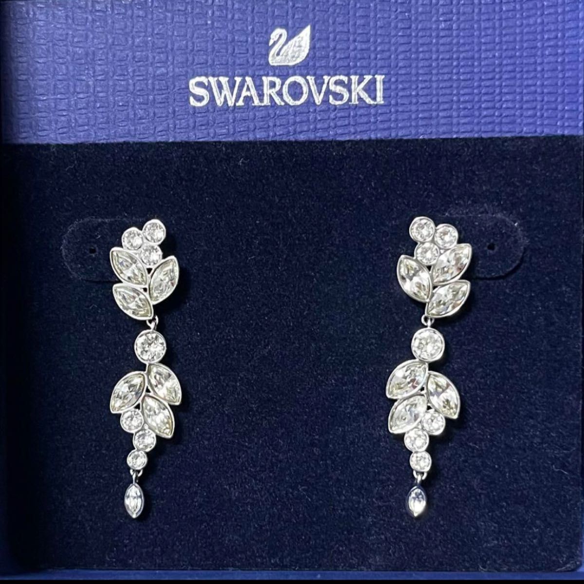 セール★SWAROVSKI★Diapason ドロップピアス クリアクリスタル スワロフスキー ピアス Diapason ドロップ 正規品 極美品|Yahoo