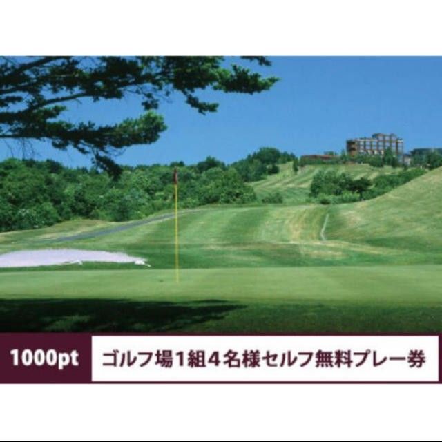 最新 1 000pt 【シャトレーゼ ゴルフ場 1組4名様セルフ無料プレー券】ヴィンテージゴルフ倶楽部 昇仙峡カントリークラブ|Yahoo!フリマ(旧PayPayフリマ)