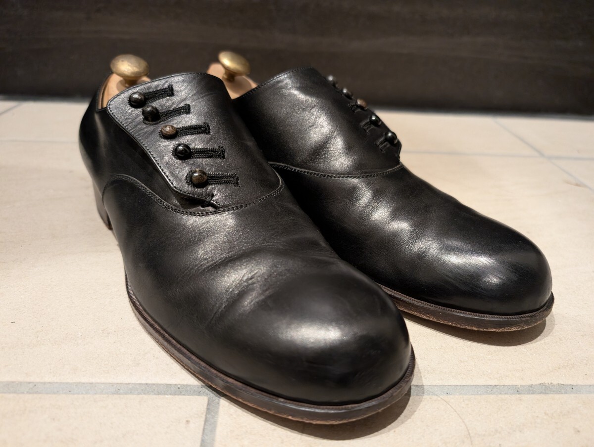 forme フォルメ ボタンシューズ Button Up Shoes Plain Toe Calf forme フォルメ ボタンシューズ Button Up Shoes Plain Toe Calf