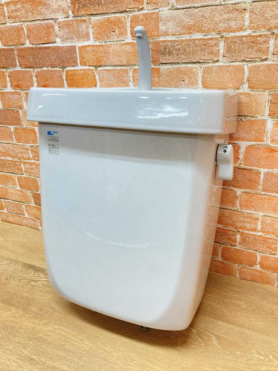【中古】 INAX (イナックス) 洋式 トイレ便器 ロータンクと蓋のセット 「DT810UZ-J(T-810Z)」 #BB7(ブルーグレー) 直接引き取り可☆ 30