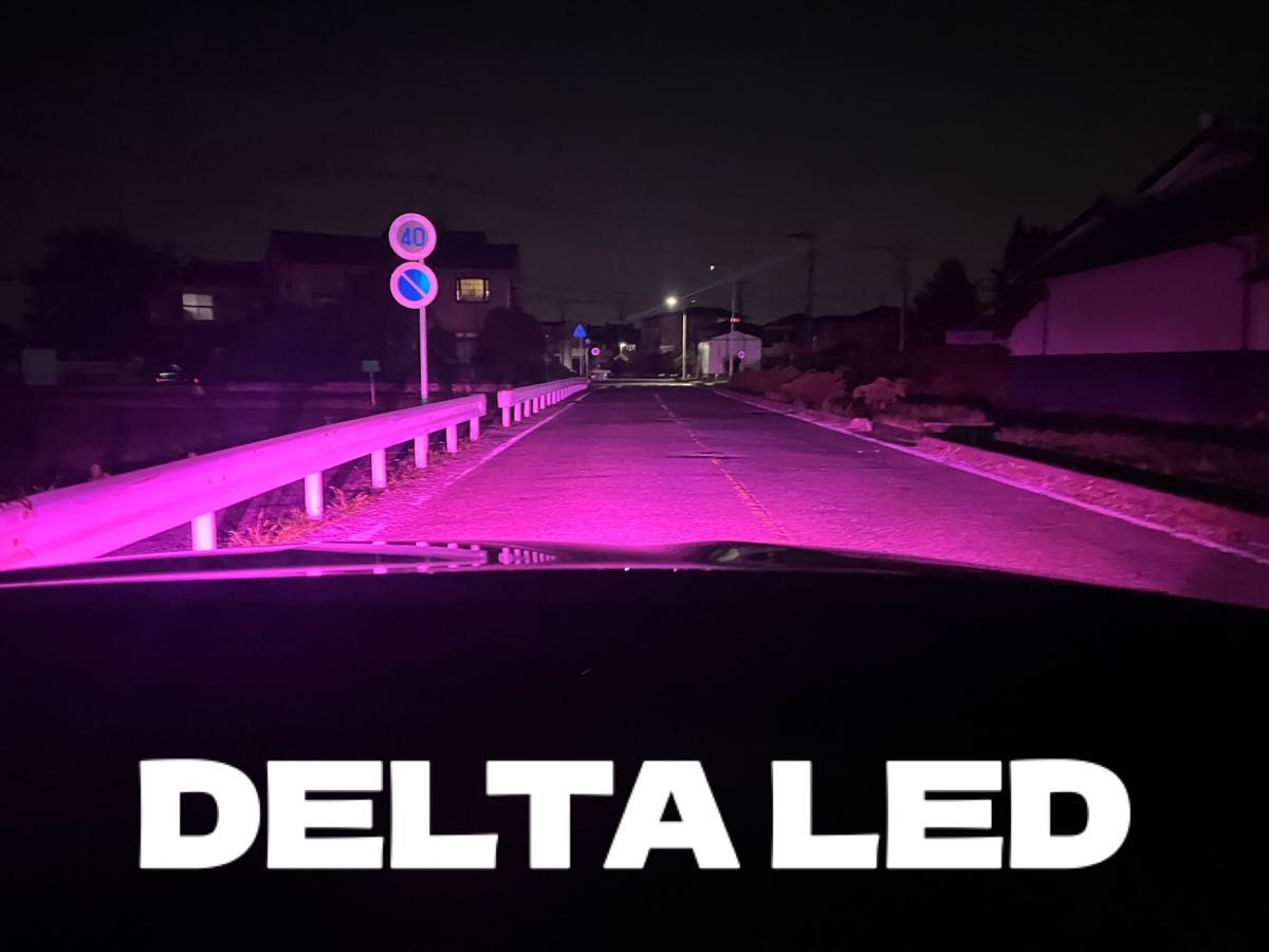 LED H8 H11 H16 パープルピンク ワンオフ インパクト抜群 DELTA LED H8 H11 H16 パープルピンク ワンオフ インパクト抜群 DELTA