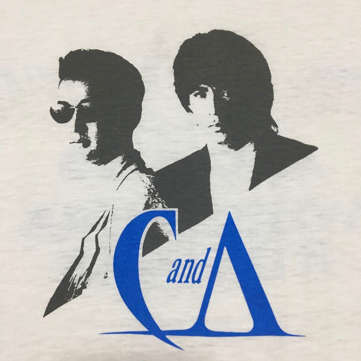 チャゲ&アスカ CHAGE&ASKA 1986 tour yellow cab Tシャツ 80s チャゲ&アスカ CHAGE&ASKA 1986 tour yellow cab Tシャツ 80s