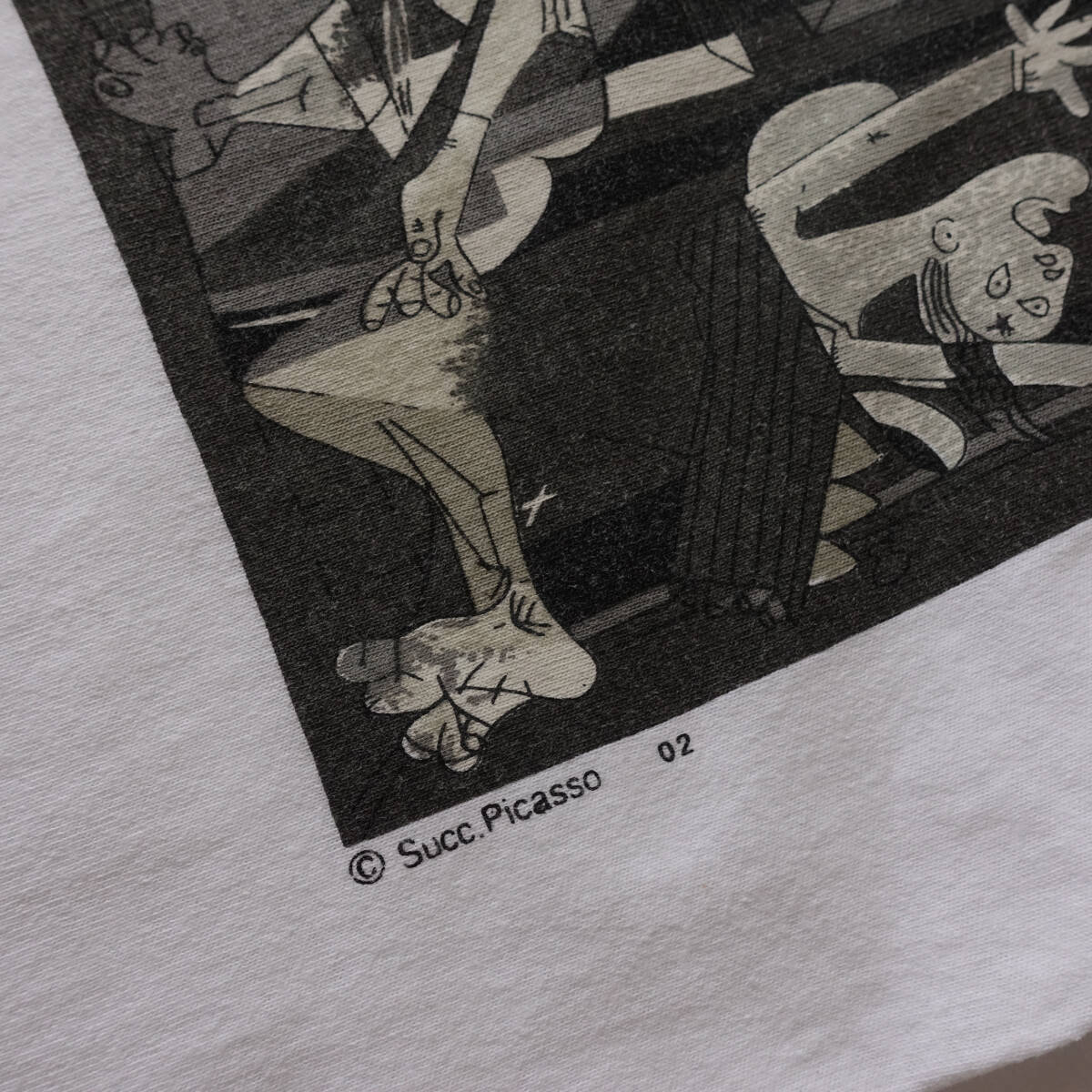 希少美品ジョニオ着パブロ・ピカソ ゲルニカTシャツ 希少美品ジョニオ着パブロ・ピカソ ゲルニカTシャツ
