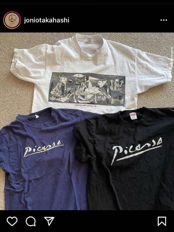 希少美品ジョニオ着パブロ・ピカソ ゲルニカTシャツ 希少美品ジョニオ着パブロ・ピカソ ゲルニカTシャツ