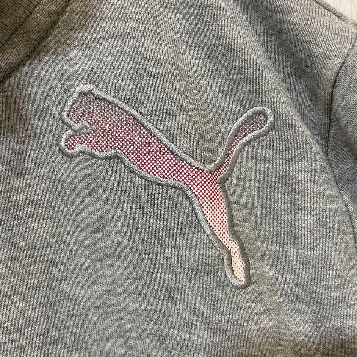 プーマ PUMA】ロゴ刺繍 ピンクライン ジャージ/トラック プーマ PUMA】ロゴ刺繍 ピンクライン ジャージ/トラック