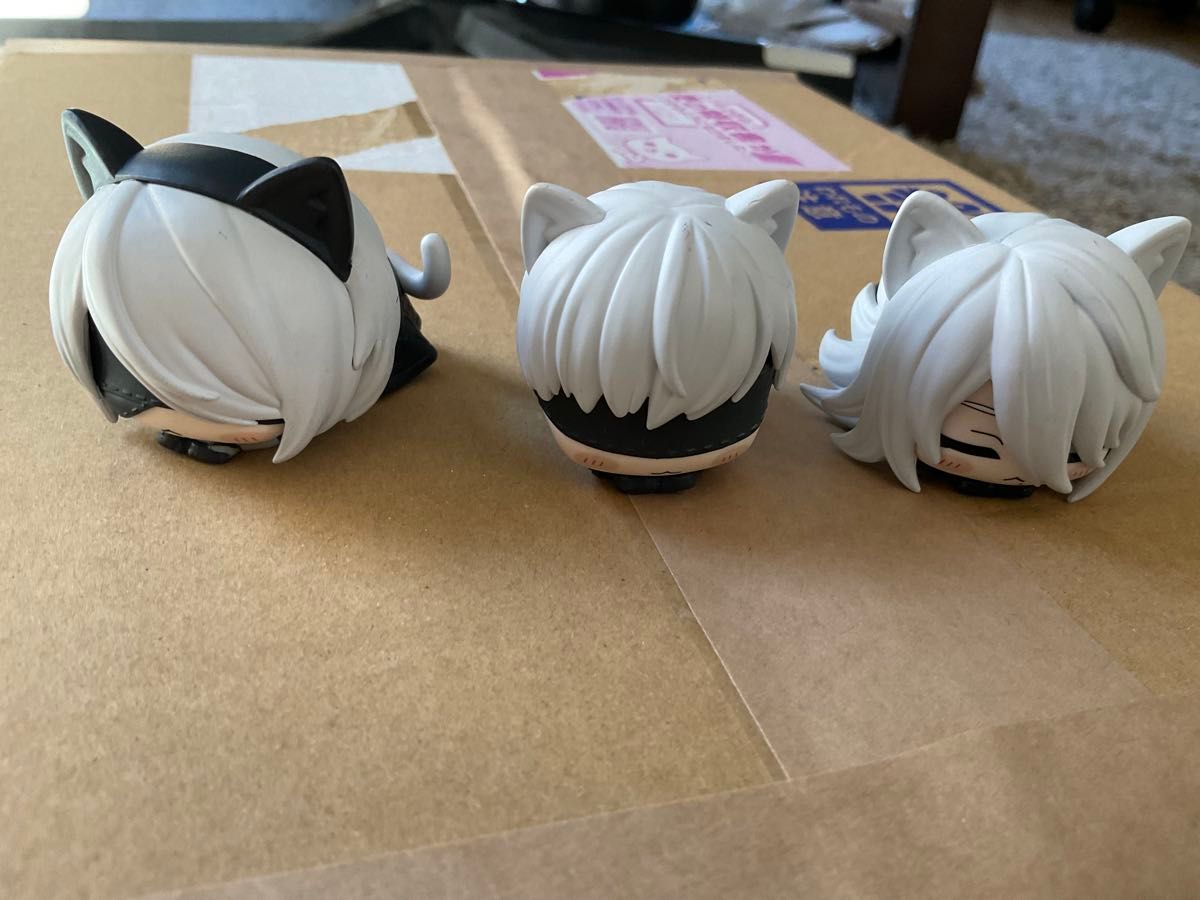ニーアオートマタ おひるねこミニフィギュア 2B 9S A2 箱無し ニーアオートマタ おひるねこミニフィギュア 2B 9S A2 箱無し