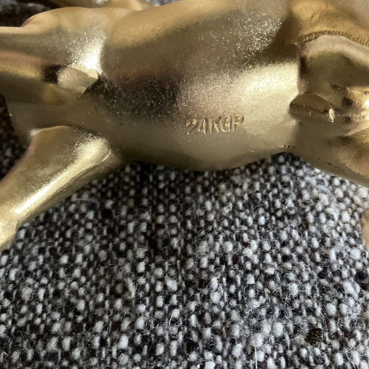 24KGP 純金馬の置物 縁起物 干支 骨董品 オブジェ 置物 24KGP 純金馬の置物 縁起物 干支 骨董品 オブジェ 置物