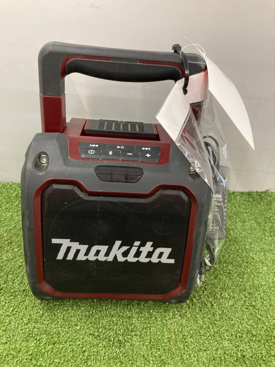【中古品】★makita(マキタ) 10.8v-18v充電式スピーカー 限定色オーセンティックレッド MR200AR ITEJN7MBNA84