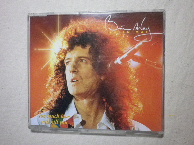 『Brian May/Too Much Love Will Kill You』(1992,UK盤,4track,I'm Scared,Queen)_画像1