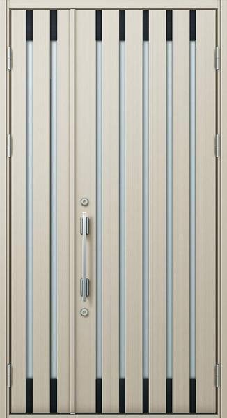 アルミサッシ YKK 玄関ドア プロント S08C 親子 DH23 W1235×H2330