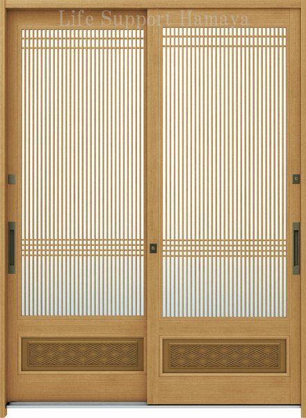 アルミサッシ YKK 玄関引戸 れん樹 A06W 内付 ランマ通し 複層