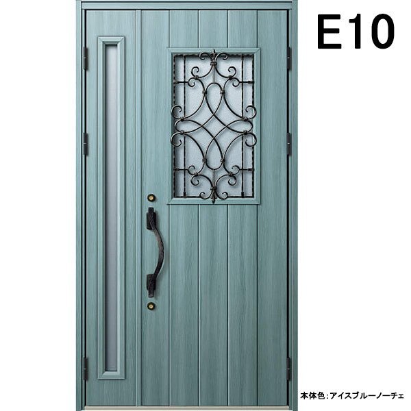 アルミサッシ YKK 玄関ドア ヴェナートD30 親子 E10 断熱 W1235×H2330