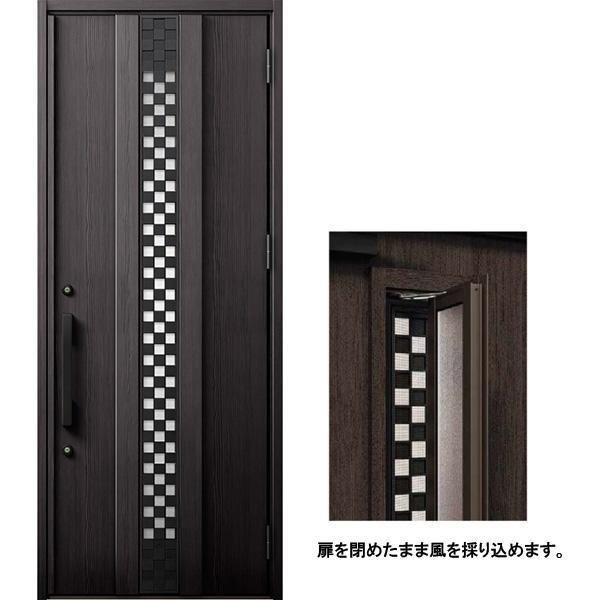 アルミサッシ LIXIL 玄関ドア ジエスタ2 M82 片開き 断熱K4 W924×H2330 通風デザイン
