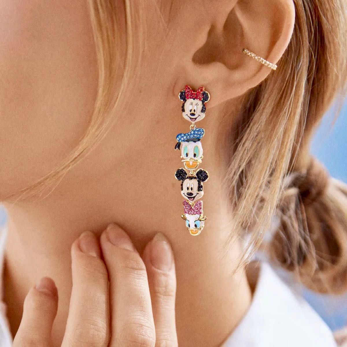 SALE 】ディズニー バウブルバー コラボピアス ミッキー ミニー SALE 】ディズニー バウブルバー コラボピアス ミッキー ミニー