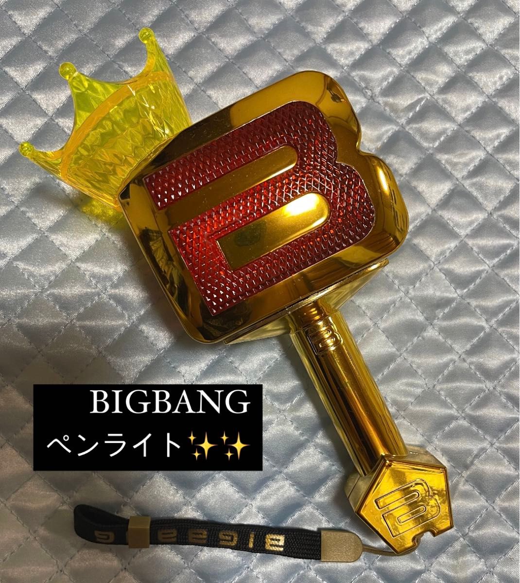 BIGBANG 日本版 ペンライト ゴールド10th anniversary ver 10 BIGBANG 日本版 ペンライト ゴールド10th anniversary ver 10