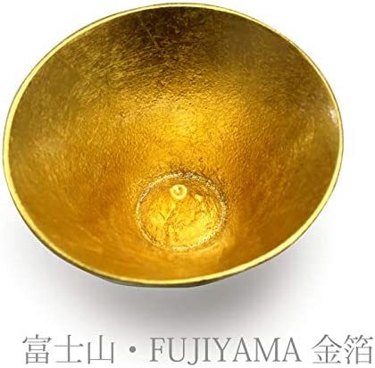 富士山 能作 ぐい呑 錫・金箔2個セット FUJIYAMA 金沢 ペア 富士山 能作 ぐい呑 錫・金箔2個セット FUJIYAMA 金沢 ペア