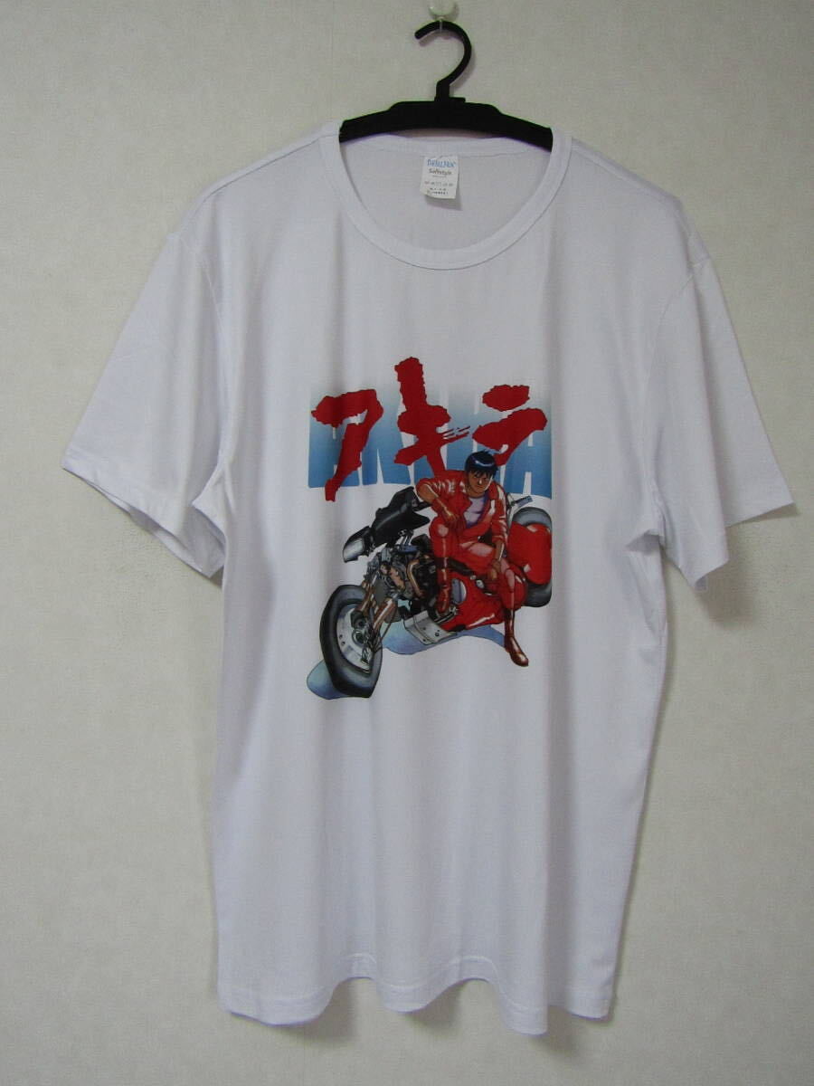 未使用品】 アキラ AKIRA 金田 カネダ Tシャツ ホワイト 美品 L 未使用品】 アキラ AKIRA 金田 カネダ Tシャツ ホワイト 美品 L