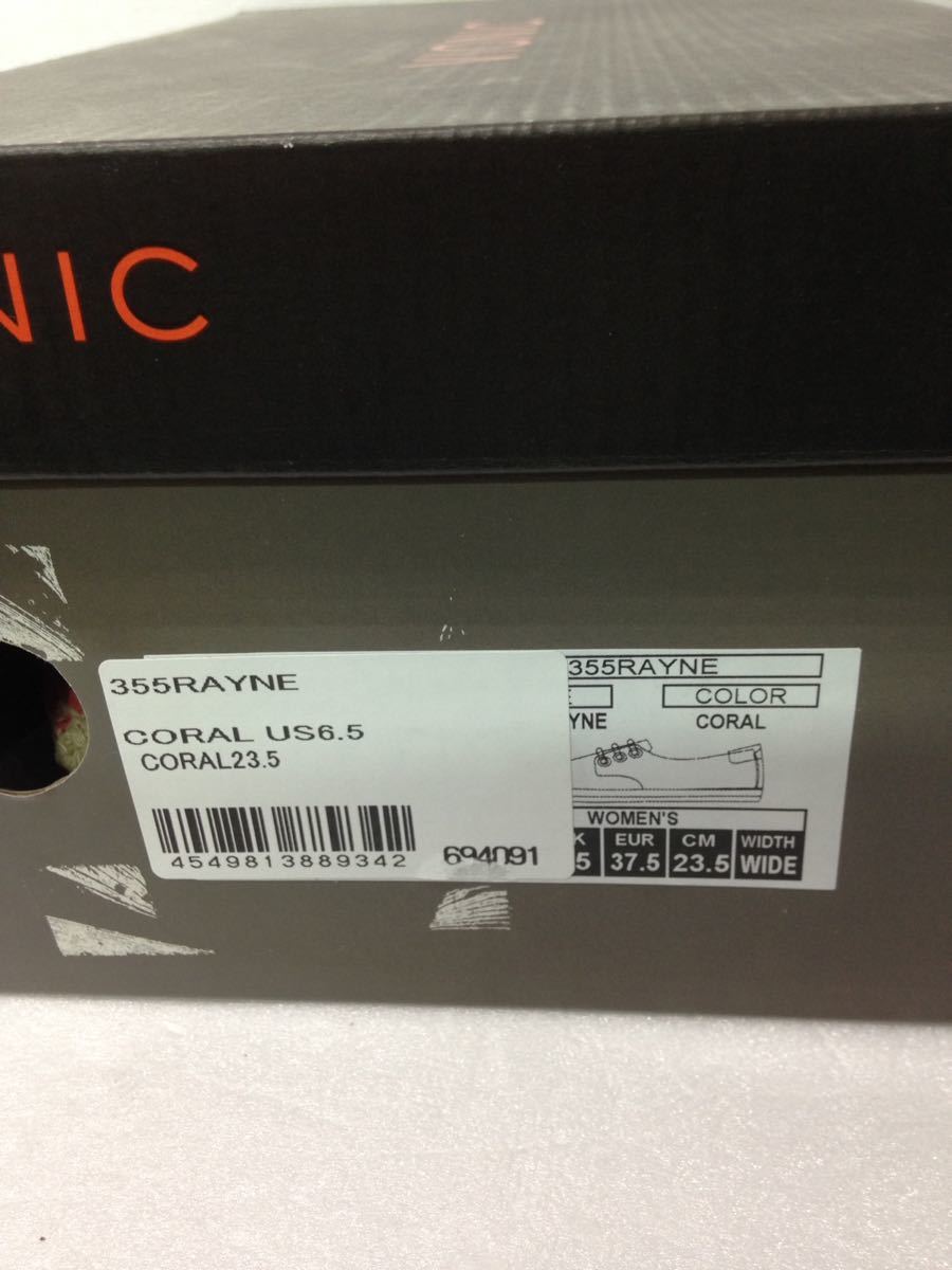 バイオニック スリッポン 355RAYNE ピンク系 スウェード 靴 新品 未使用 23.5cm VIONIC_画像9