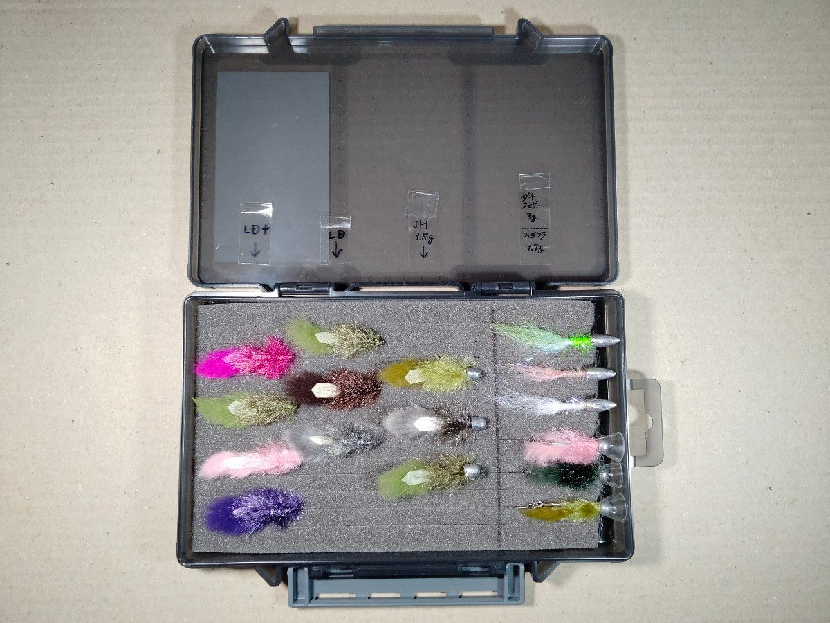 ハートデザイン(HART DESIGN) フェザージグ 16点セット(ケース付き) ハートデザイン(HART DESIGN) フェザージグ 16点セット(ケース付き)