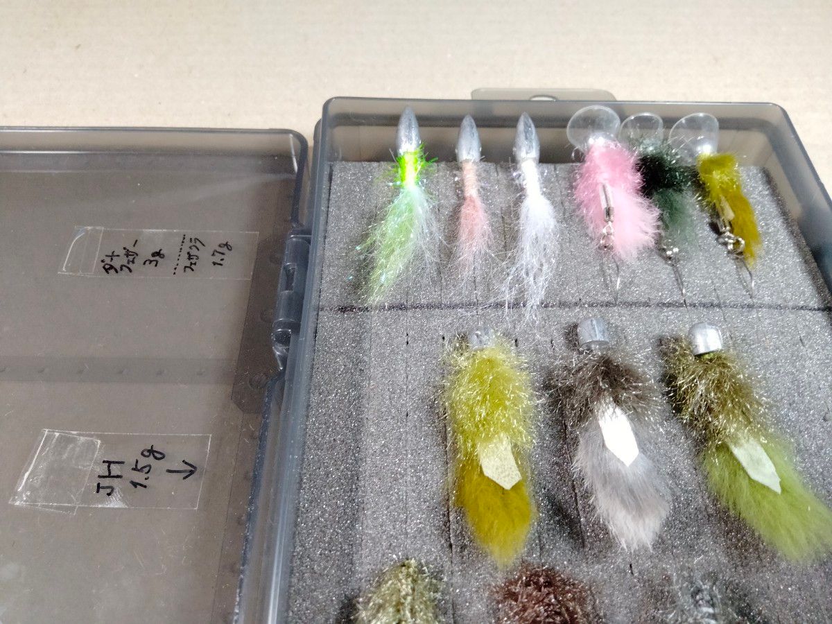 ハートデザイン(HART DESIGN) フェザージグ 16点セット(ケース付き) ハートデザイン(HART DESIGN) フェザージグ 16点セット(ケース付き)