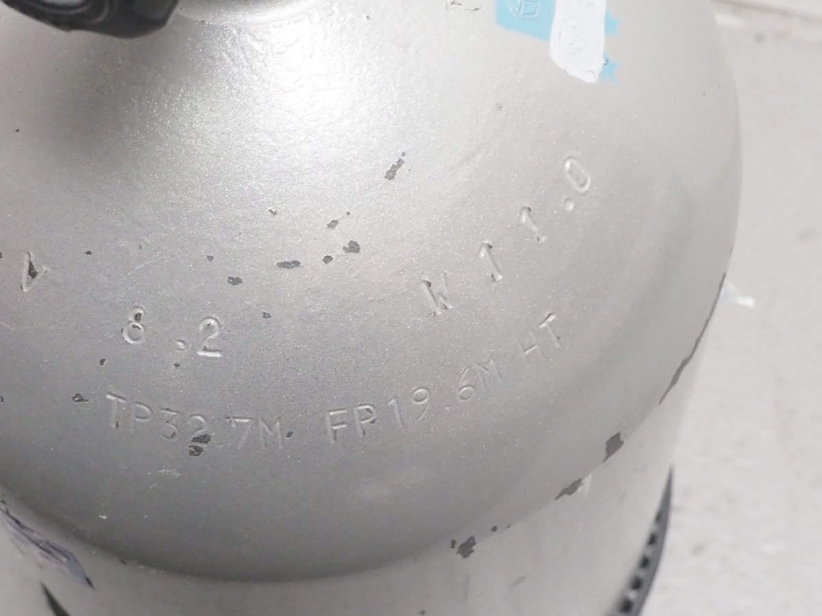 ダイビング用 8L スチールタンク Kバルブ 200気圧 2024年6月検査 ダイビング用 8L スチールタンク Kバルブ 200気圧 2024年6月検査