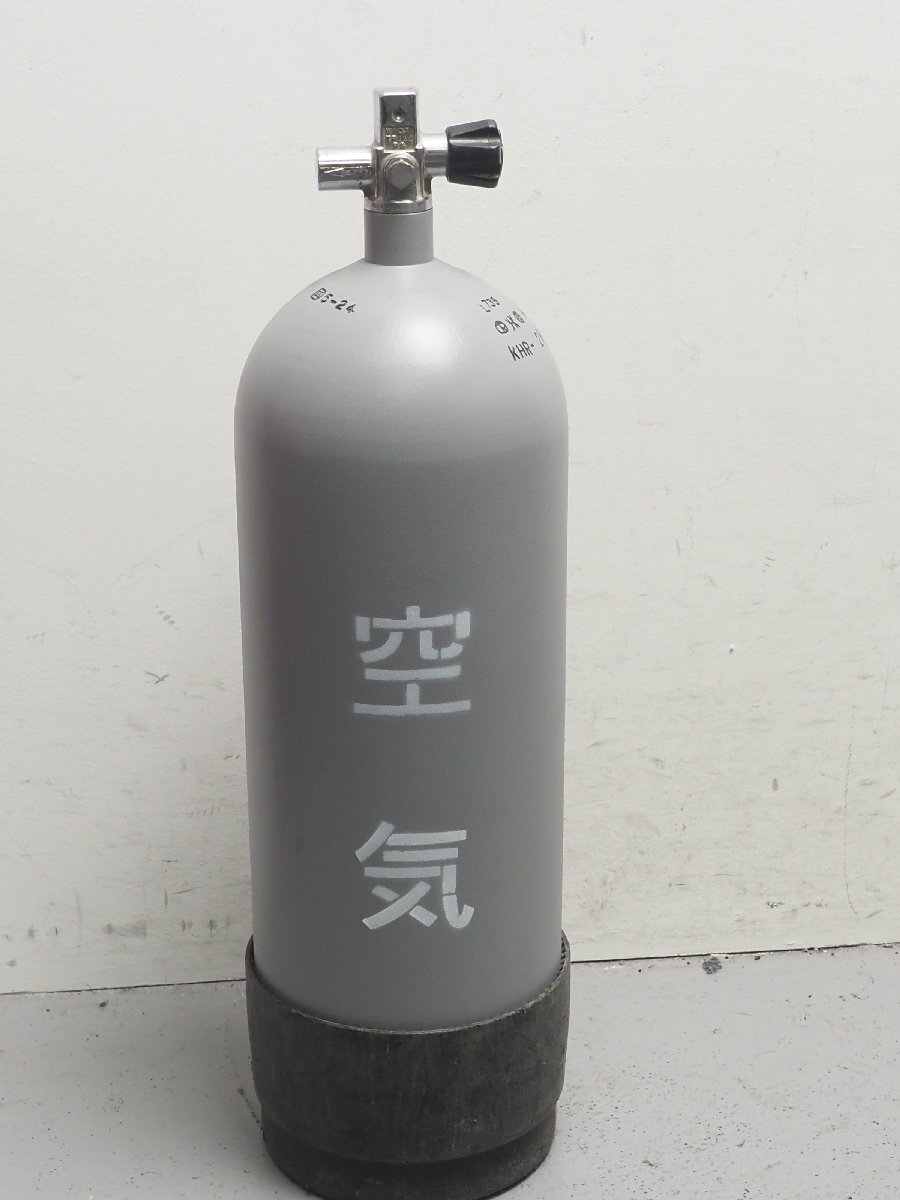 素晴らしい価格 AQUALUNG ダイビング用 12L スチールタンク メタリコン塗装済 その他