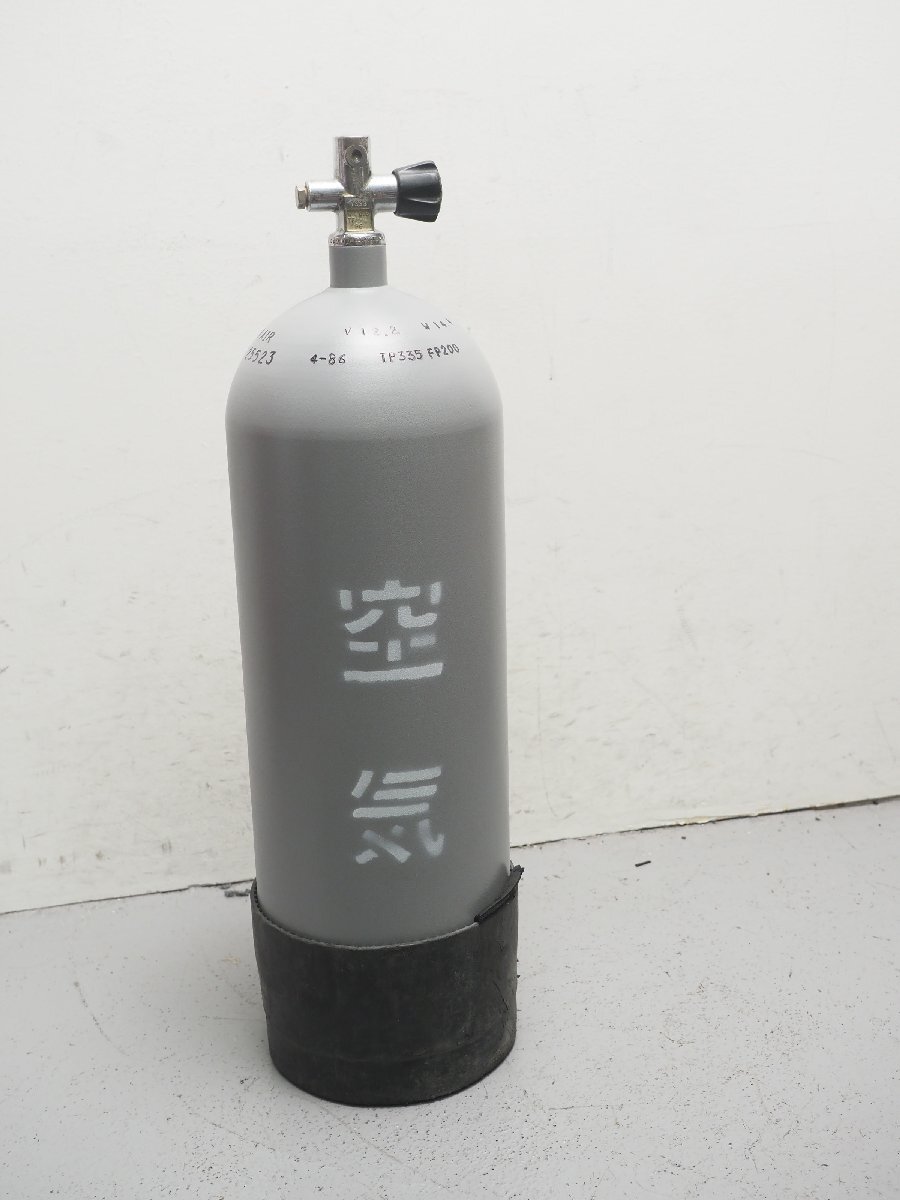 AQUALUNG ダイビング用 12L スチールタンク メタリコン塗装 AQUALUNG ダイビング用 12L スチールタンク メタリコン塗装