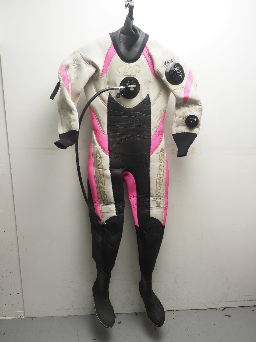 WorldDive ワールドダイブ ドライスーツ レディース 160cm/60kg WorldDive ワールドダイブ ドライスーツ レディース 160cm/60kg