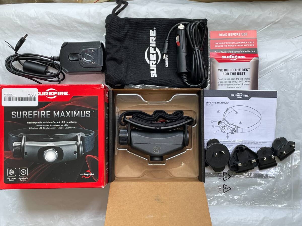 ☆新品未使用!SUREFIRE シュアファイアー MAXIMUS 500 Lumen ☆新品未使用!SUREFIRE シュアファイアー MAXIMUS 500 Lumen