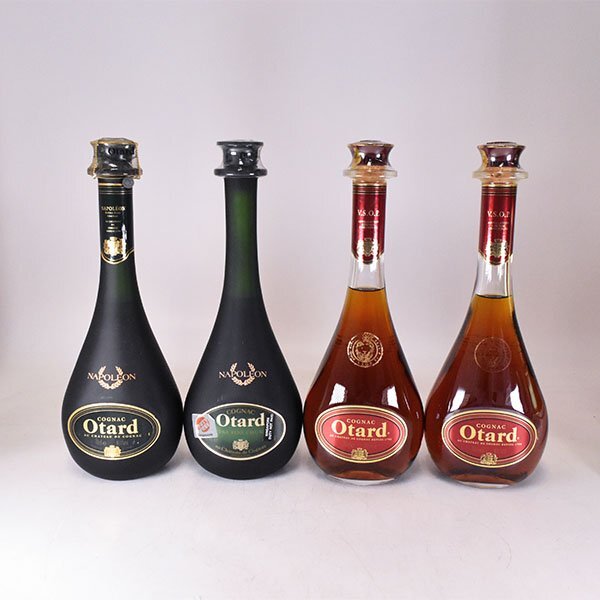 4本セット オタール ナポレオン /VSOP 3つ 箱付 700ml 40 4本セット オタール ナポレオン /VSOP 3つ 箱付 700ml 40