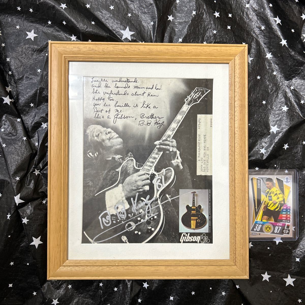 Yahoo!オークション - B.B.King 直筆サイン入り ダウンビート誌 Yahoo!オークション - B.B.King 直筆サイン入り ダウンビート誌